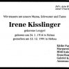 Lengyel Irene 1914-1991 Todesanzeige